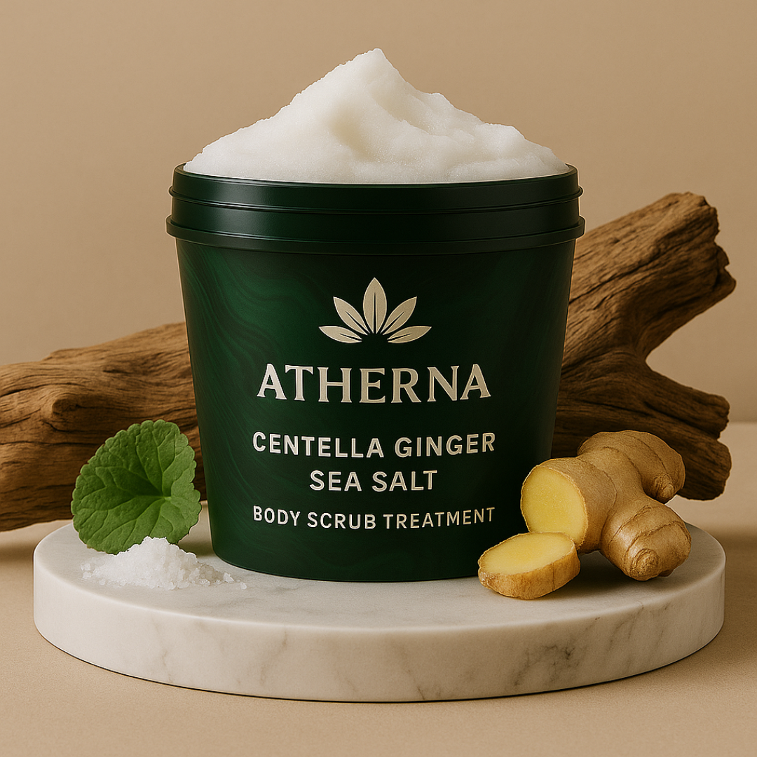 Centella Ginger Sea Salt Body Scrub Treatment