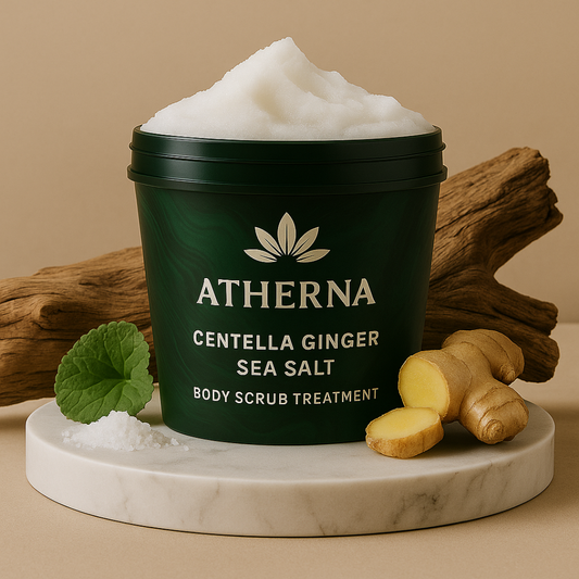 Centella Ginger Sea Salt Body Scrub Treatment